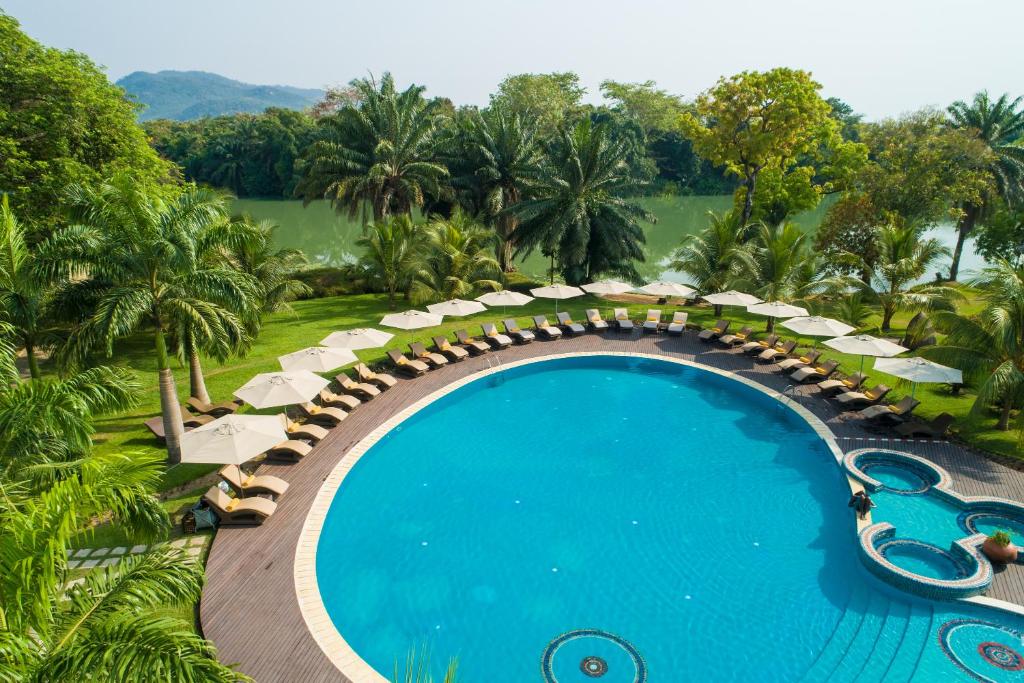 Pool resort for 10-day ghana tour