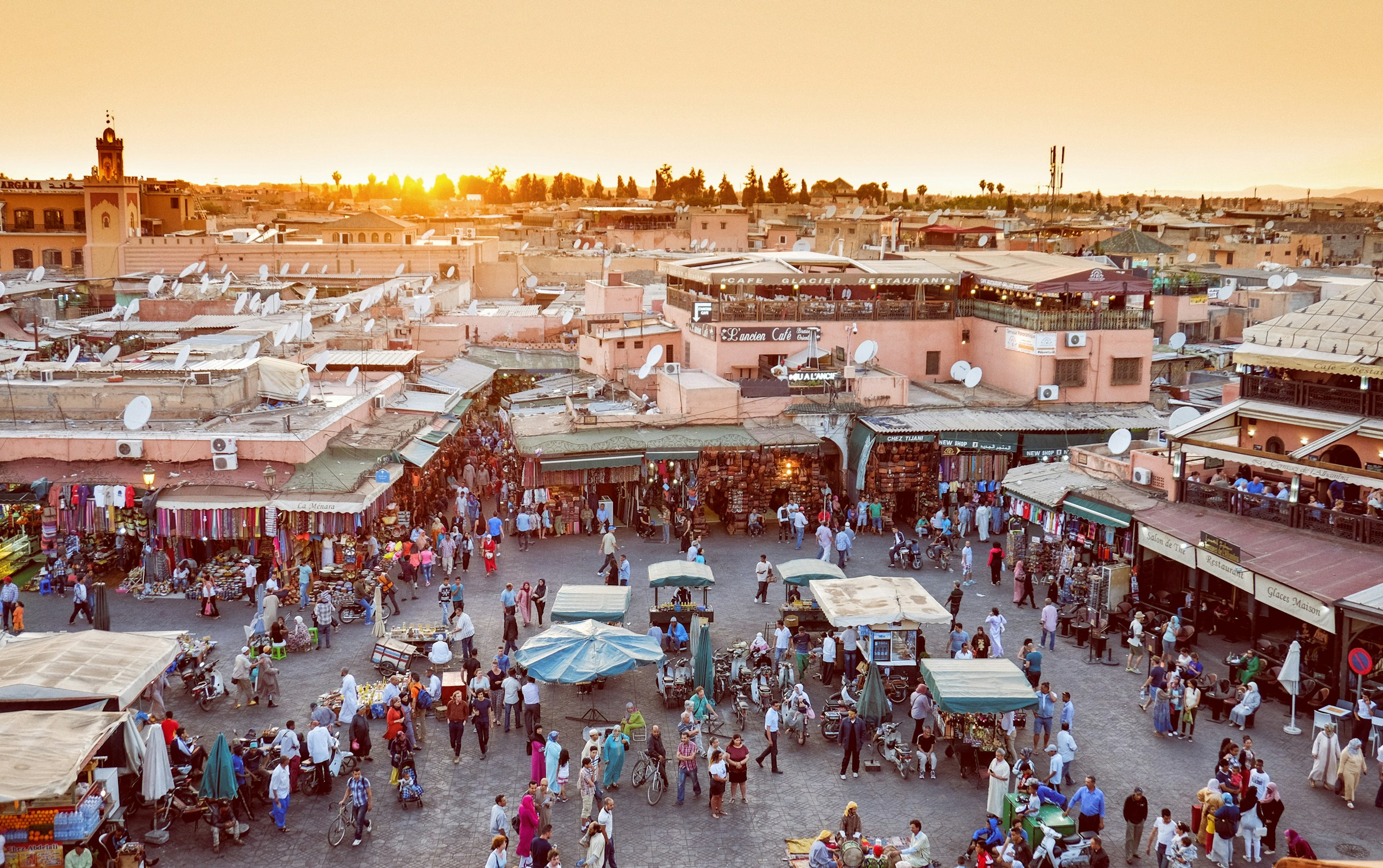 Imperial Morocco itinerary – market